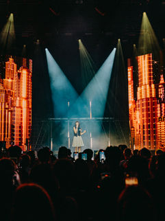 South Korean singer-songwriter BIBI brought her electric energy and signature vulnerability to The Theater at MGM National Harbor, delivering an unforgettable performance on her [EVE] world tour. With her genre-defying blend of R&B, hip-hop, and alternative pop, BIBI turned the intimate 3,000-seat venue into a pulsing, emotional experience that resonated with every fan in the room.