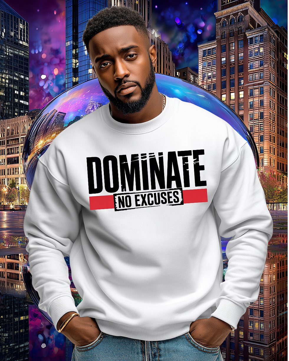 Thumbnail: DOMINATE - No Excuses 2 Sweatshirt