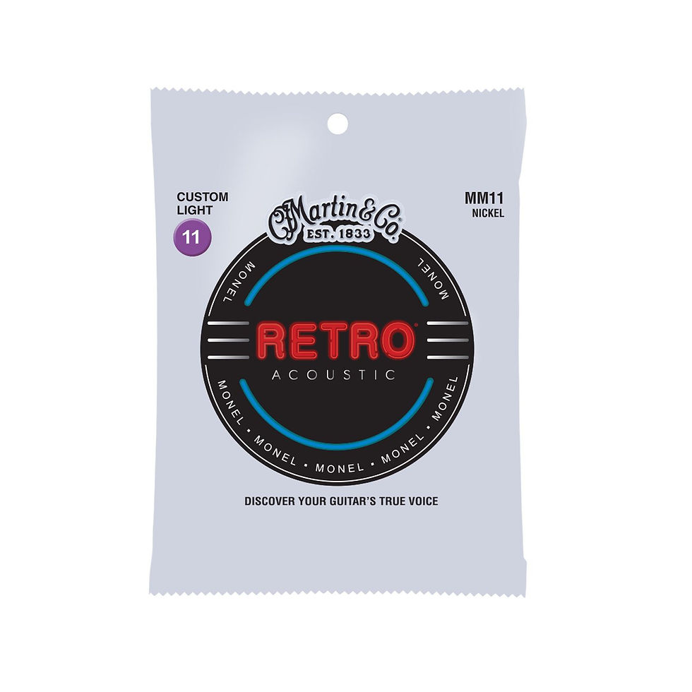 Martin Retro MM11 11-52 Monel Nickel Custom Light