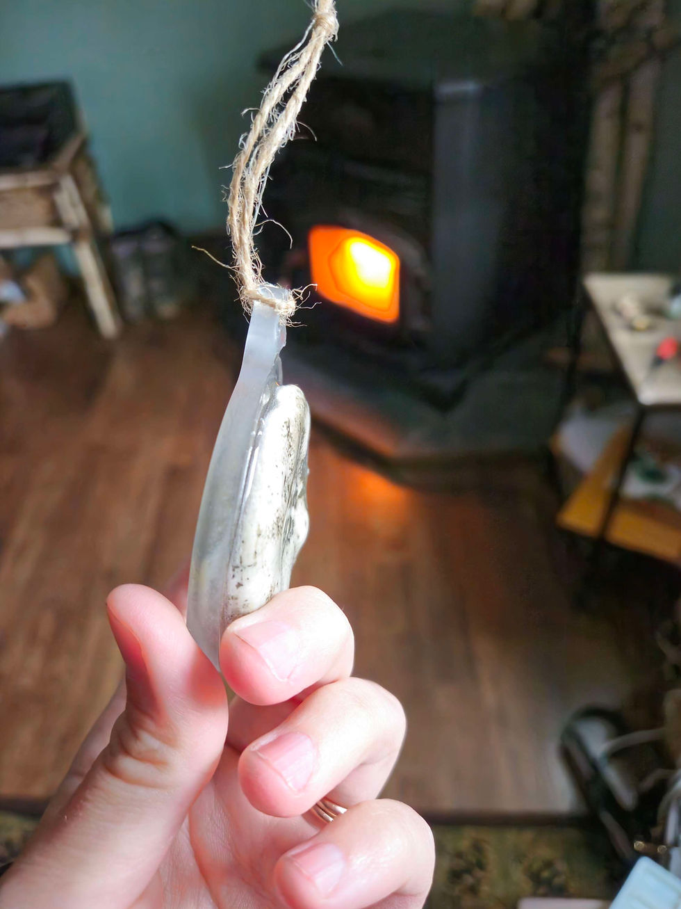 Thumbnail: Sea Biscuit ornament 