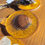 Thumbnail: Scallop shell on gold ornament 