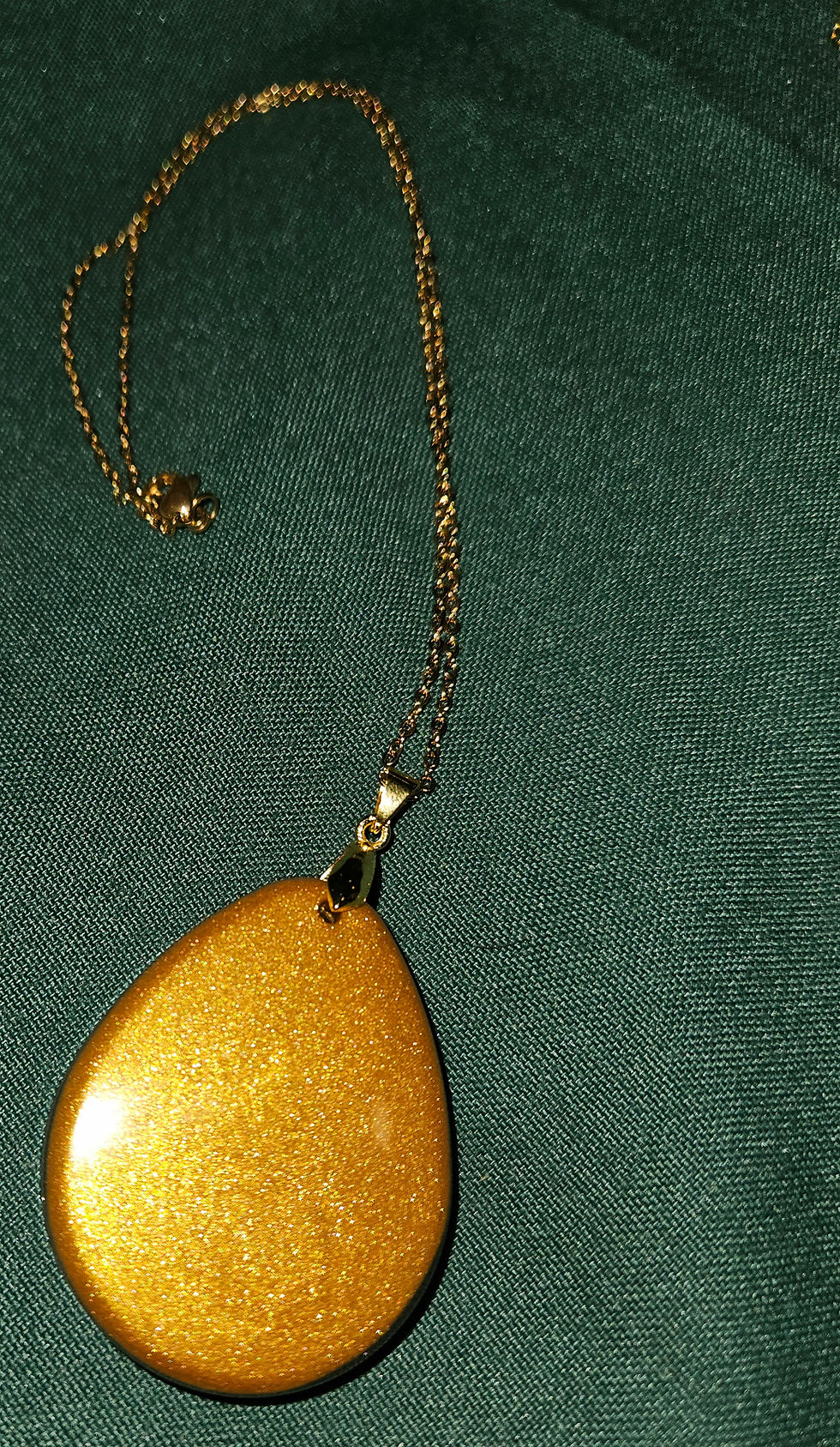 Thumbnail: Golden sea quartz necklace