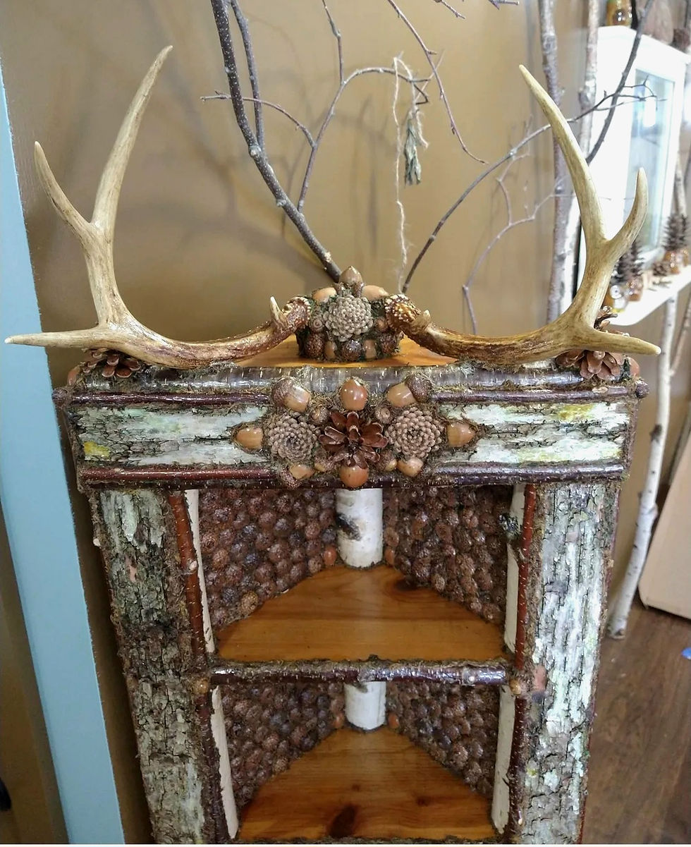 Thumbnail: Acorn cap antler Cabinet 