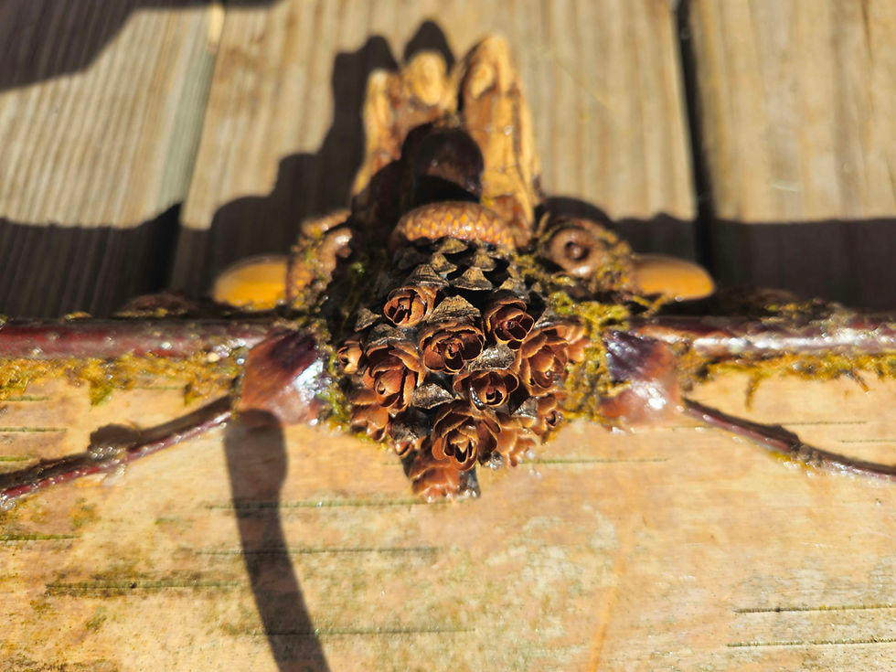 Thumbnail: Rustic coat rack