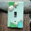 Thumbnail: Frosted sea glass switch plate