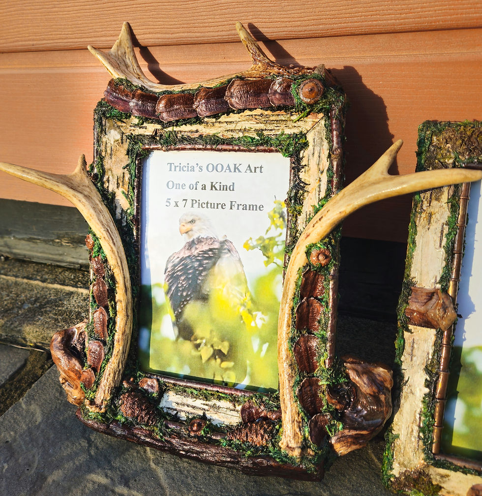 Thumbnail: 5x7 antler frame 