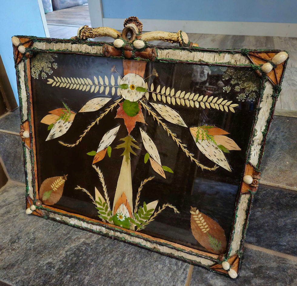 Thumbnail: Pressed nature wall art
