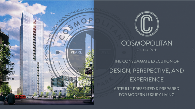 Cosmopolitan On The Park ~ Property of the Week
