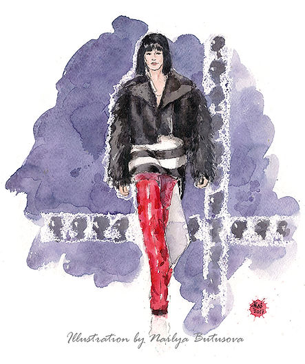 artnailya наиля бутусова mbfwrussia fashionillustration