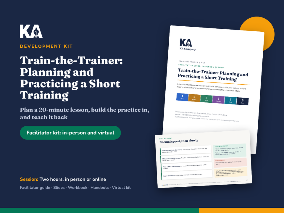Train-the-Trainer cover
