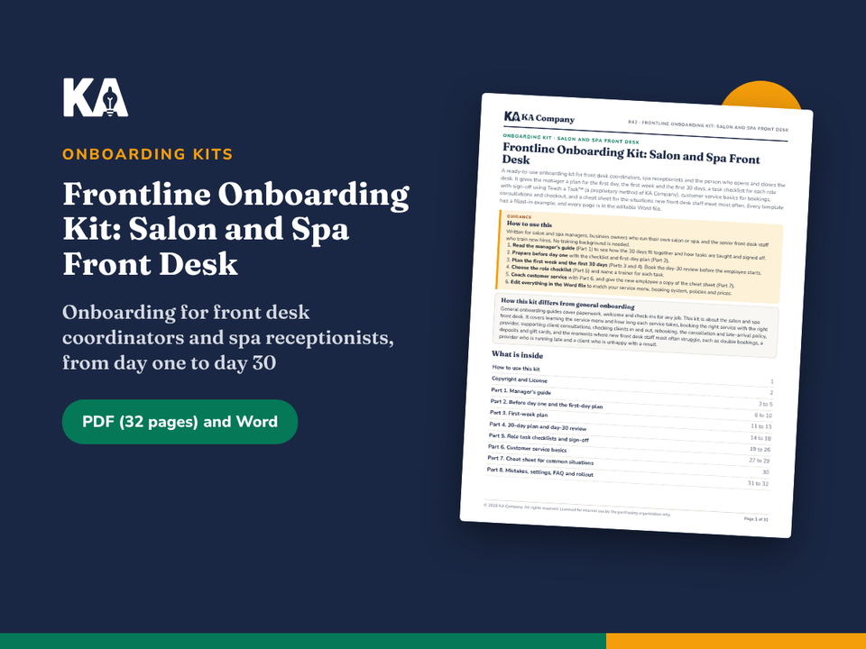 Frontline Onboarding Kit cover