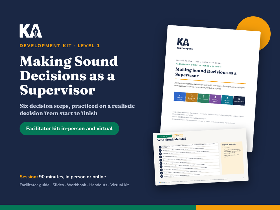 Making Sound Decisions as a Supervisor cover