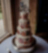 Floral buttercream painted cake