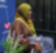 lady at resource fair