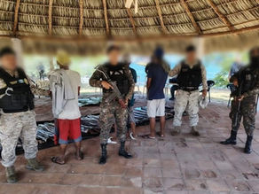 Detienen en Escuintla a tres personas por transporte ilegal de pez vela protegido