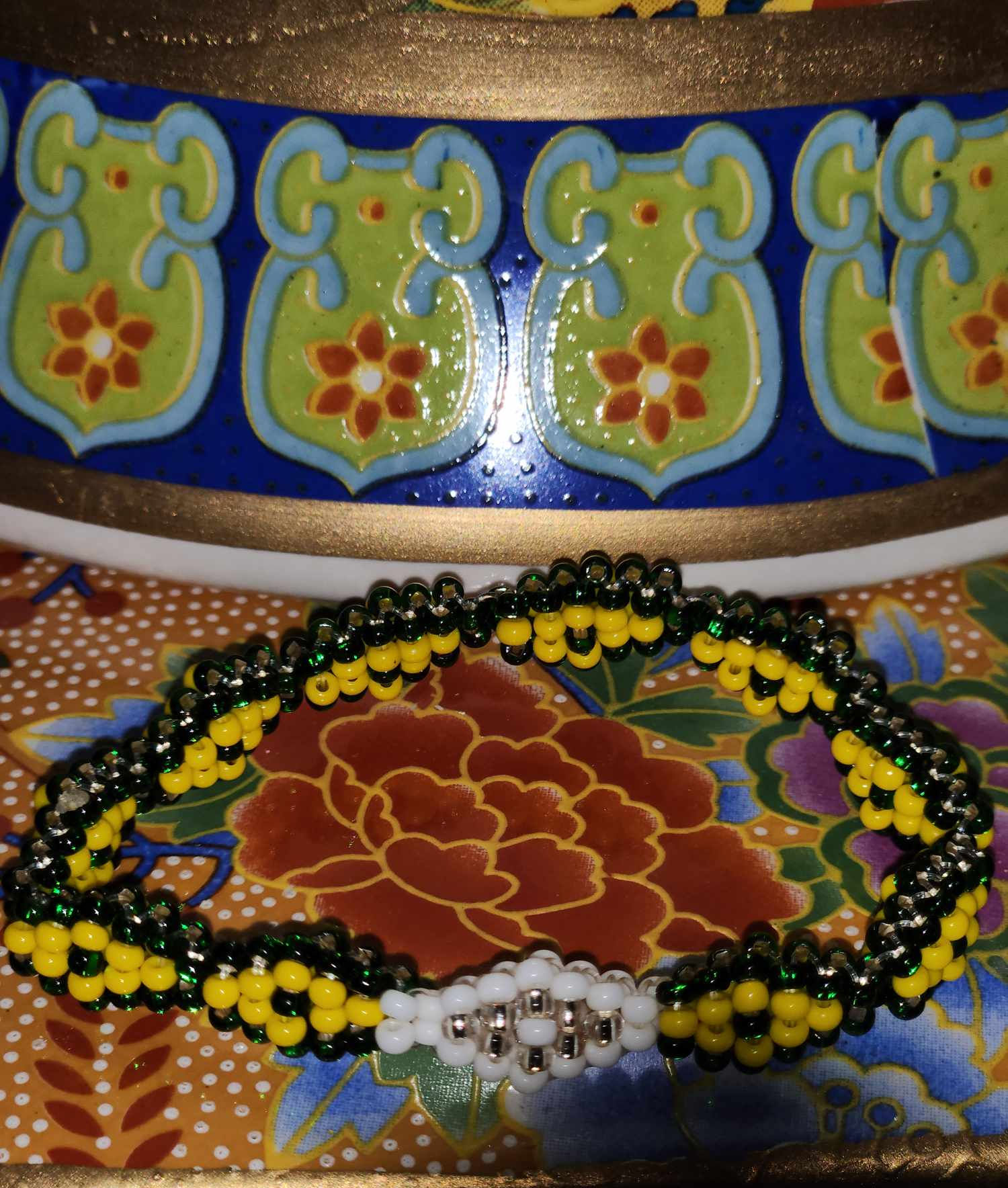 Type 2: Orunmila Ide with Guardian Obatala  (Bracelet)