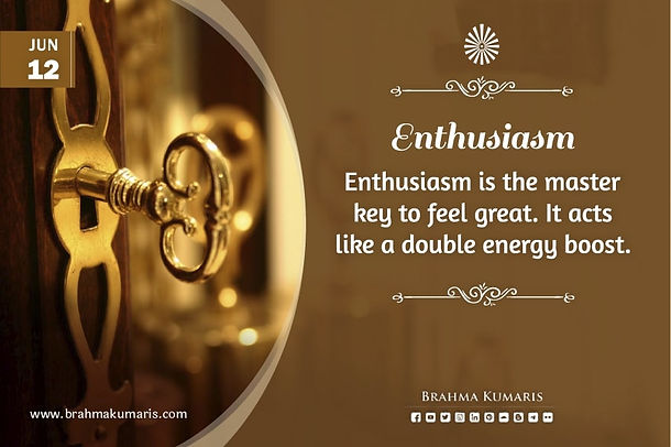 "To bring newness into actions means to contribute for the betterment of the self and others"