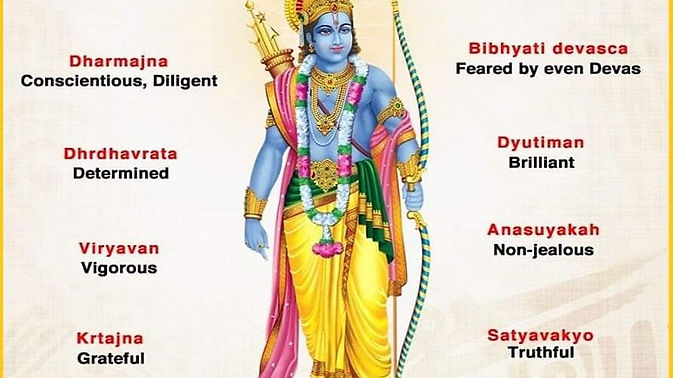 “Ram is not a name, but a state of being where truth, love, and balance dwell together.”