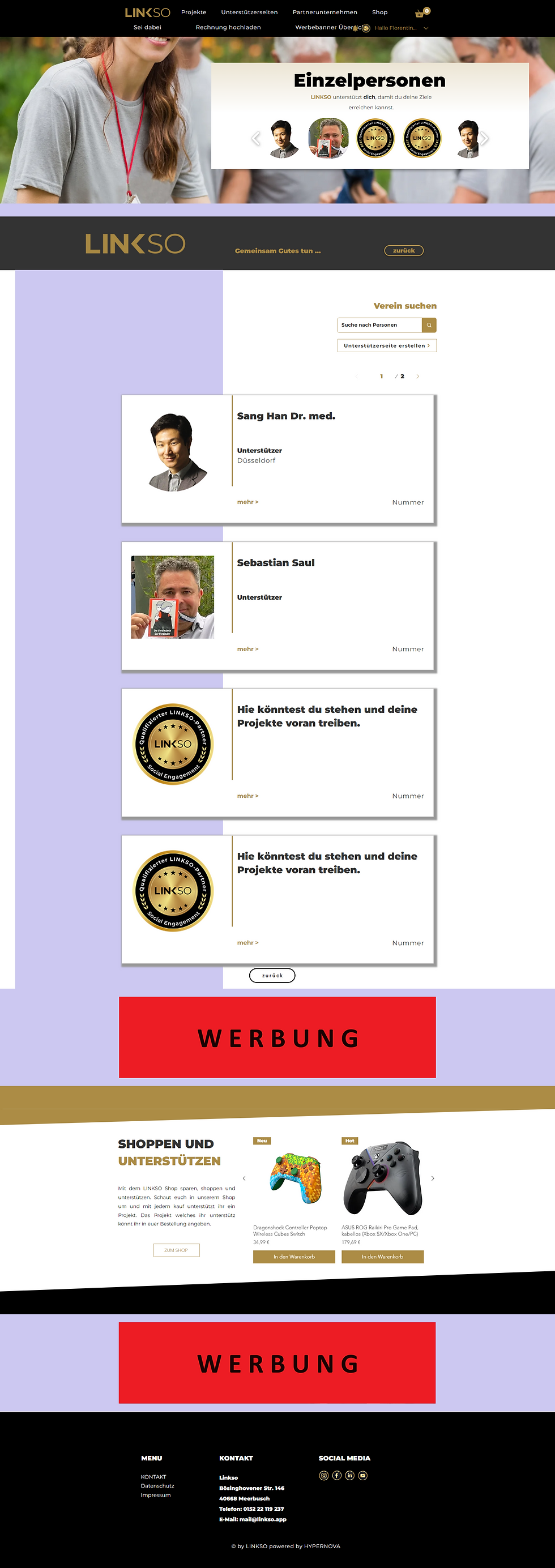 2 Werbebanner