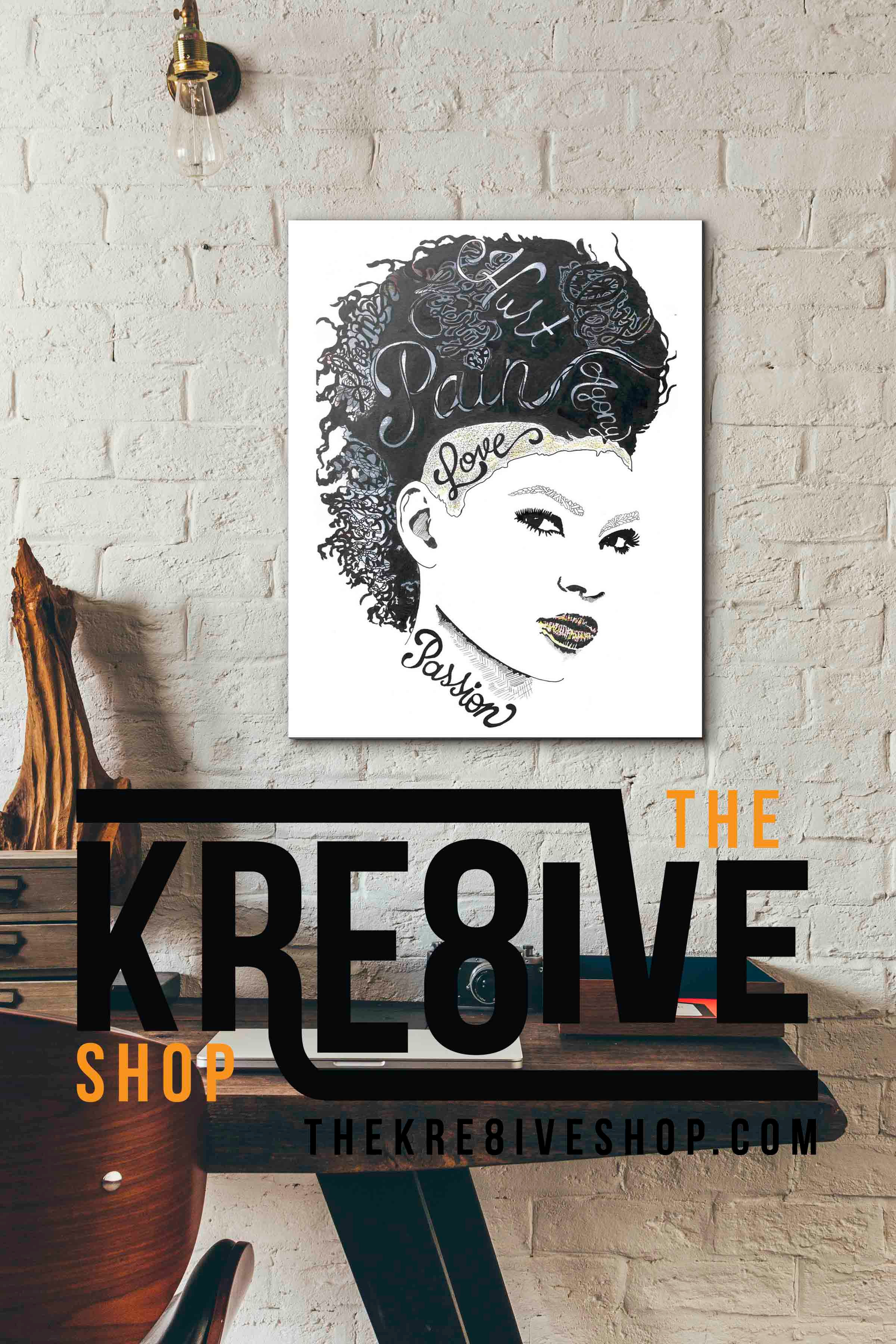 Speechless "Canvas Reprint"