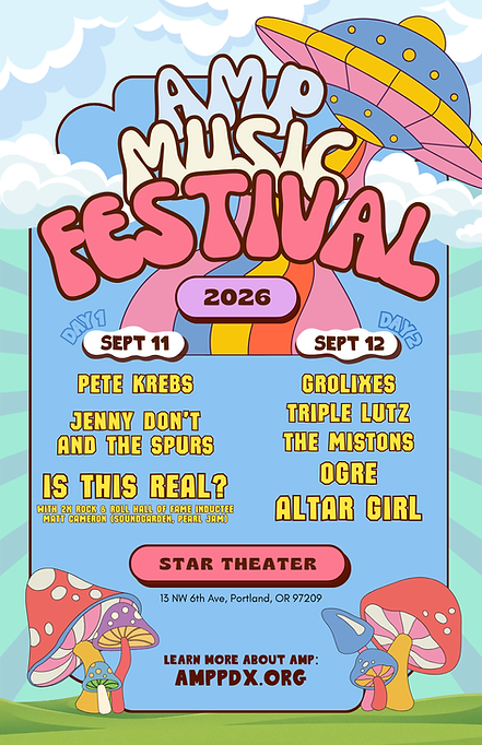 AMP MUSIC FESTIVAL 2026 Poster
