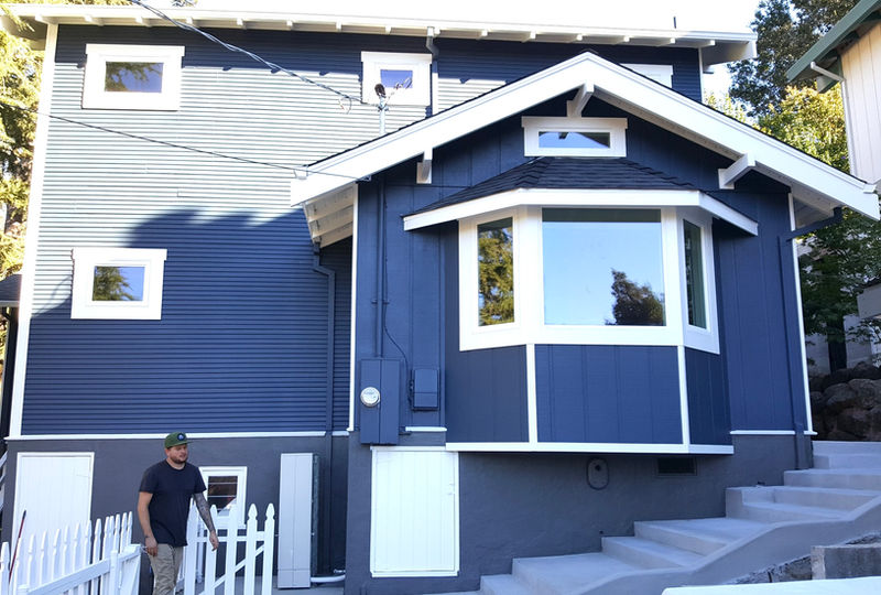 Craftsman home exterior repaint by Gryder Painting