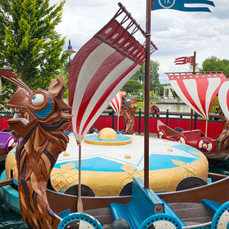 Les Petits Drakkars no Parc Astérix