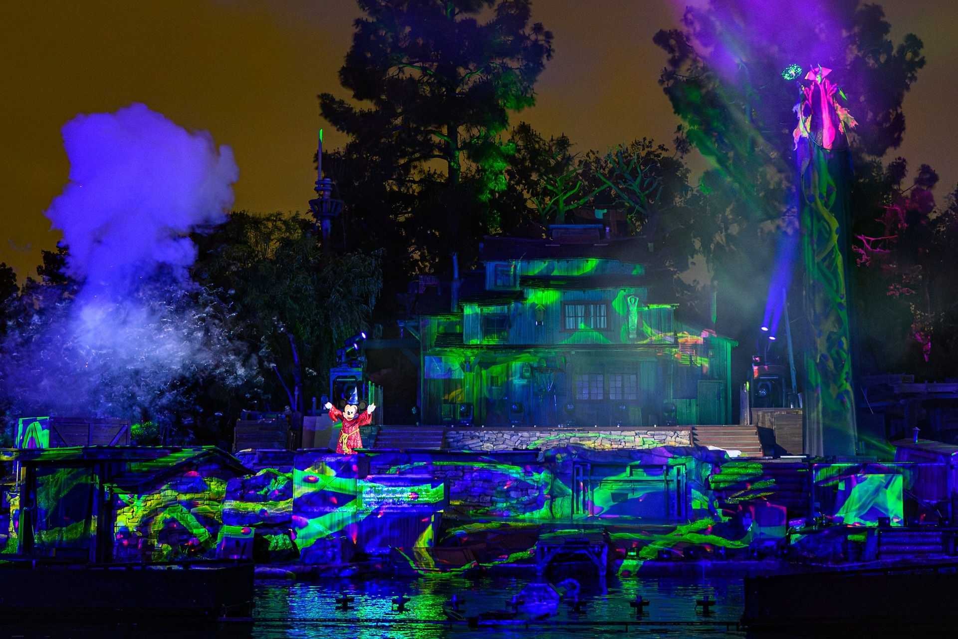 Fantasmic! na Disneyland em Los Angeles