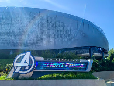 Montanha-Russa dos Vingadores no Walt Disney Studios, futuro Disney Adventure World, na Disney de Paris