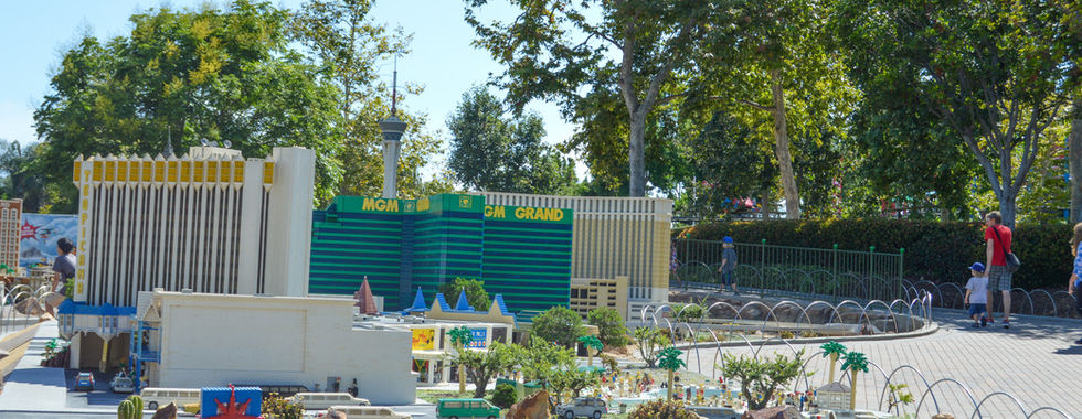 Las Vegas na Miniland no Legoland California