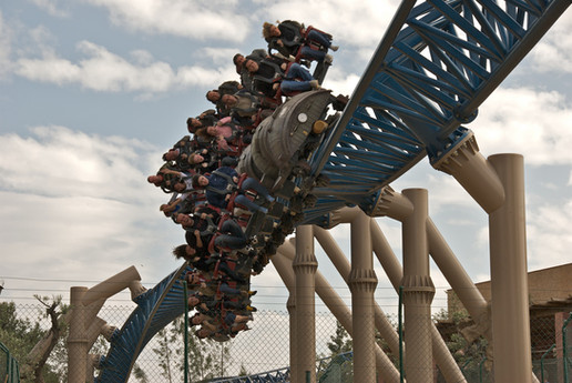 Montanha-russa Furius Baco no PortAventura