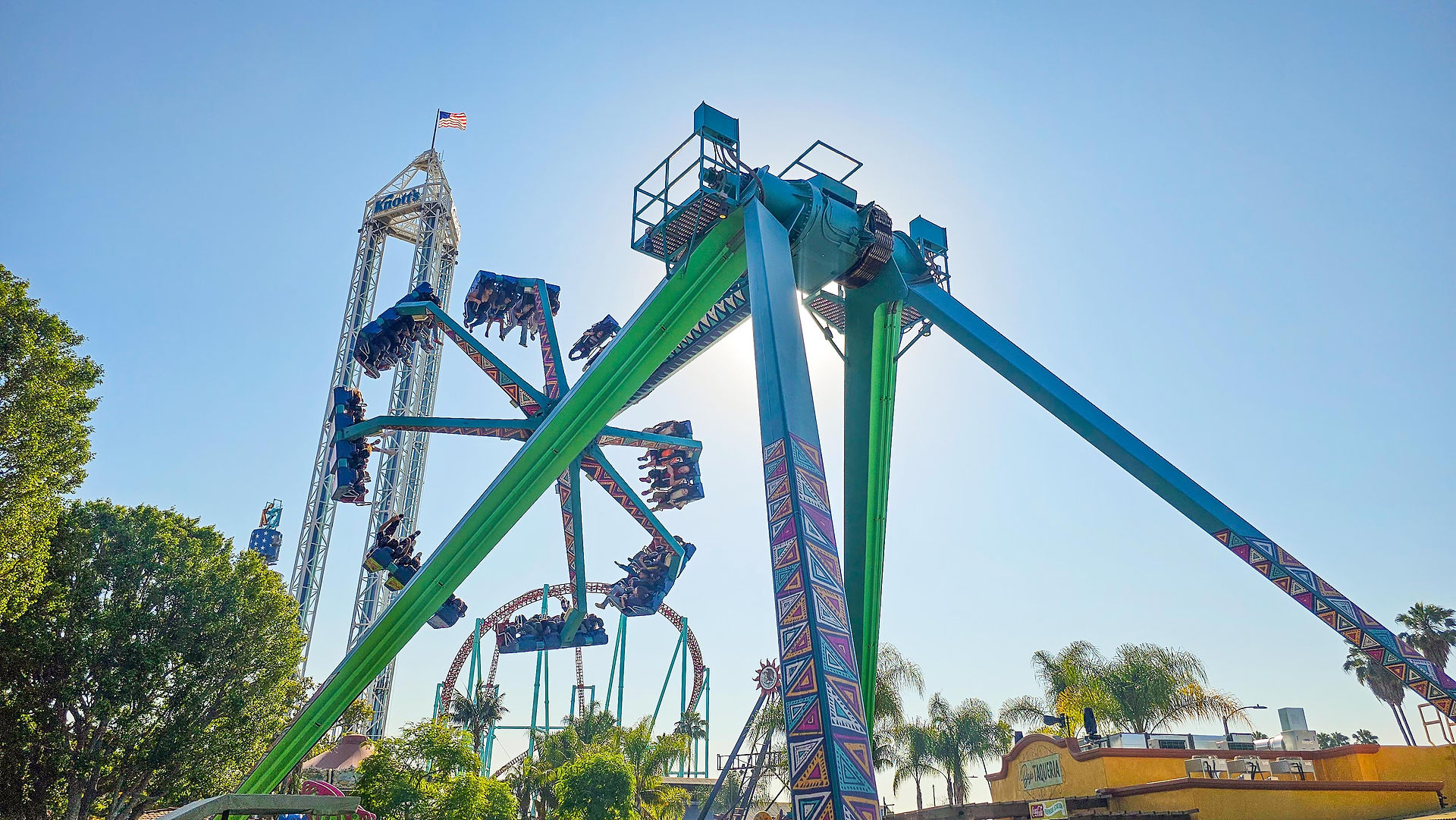 La Revolucion no Knott's Berry Farm em Los Angeles