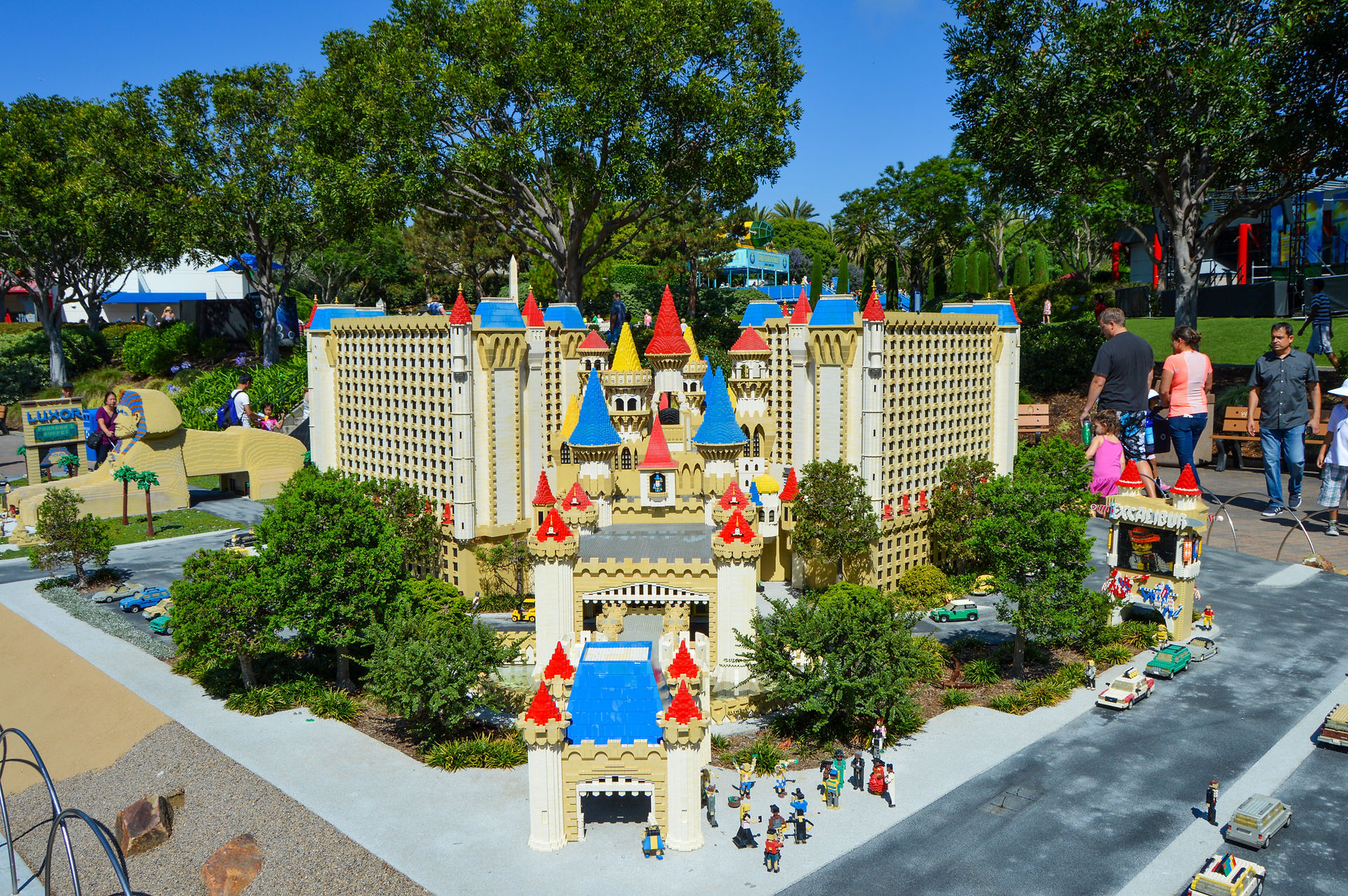 Las Vegas na Miniland no Legoland California