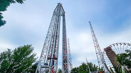 Rocket no Lagoon em Salt Lake CIty