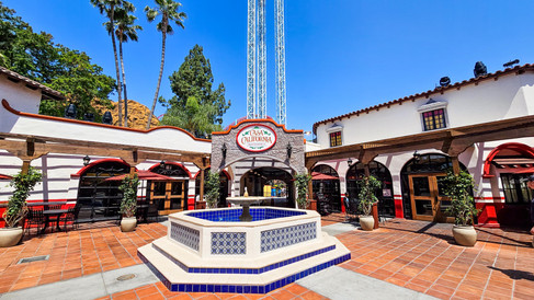 Fiesta Village no Knott's Berry Farm em Los Angeles