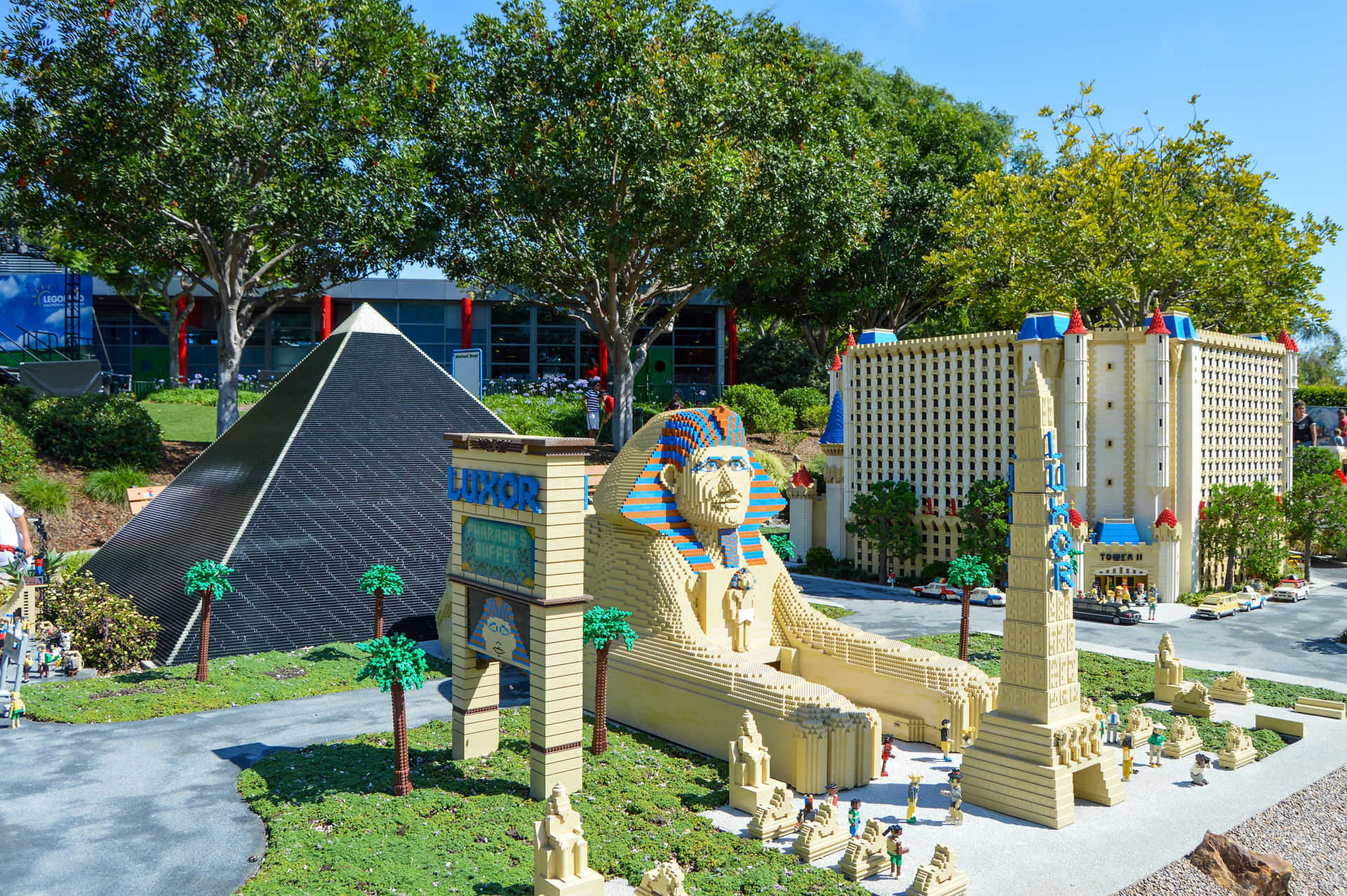 Las Vegas na Miniland no Legoland California