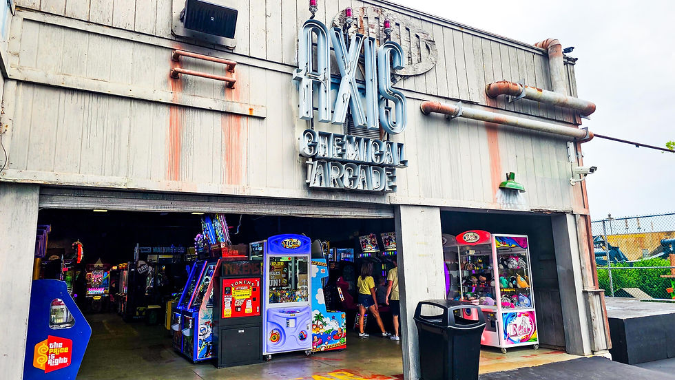 Arcade no Six Flags St. Louis