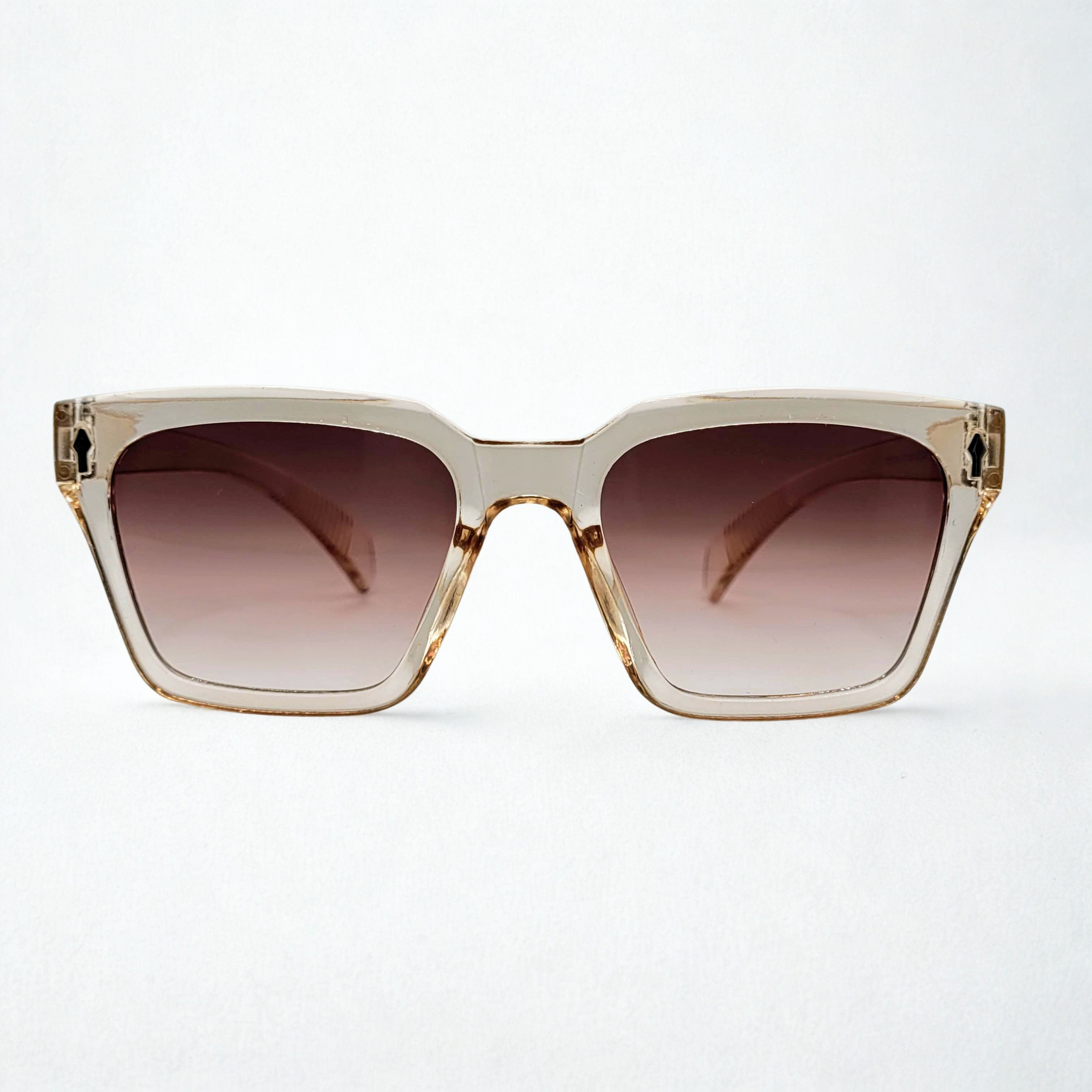 Gafas de sol nude transparente