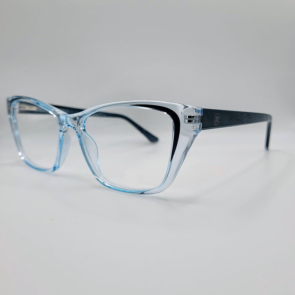 Armazon traslúcido celeste