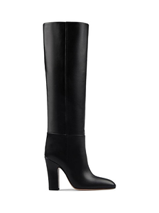 Paris Texas 100MM Leather Knee-High Boots