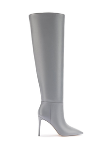x Jennifer Fisher Boot In Cement Grey Leather