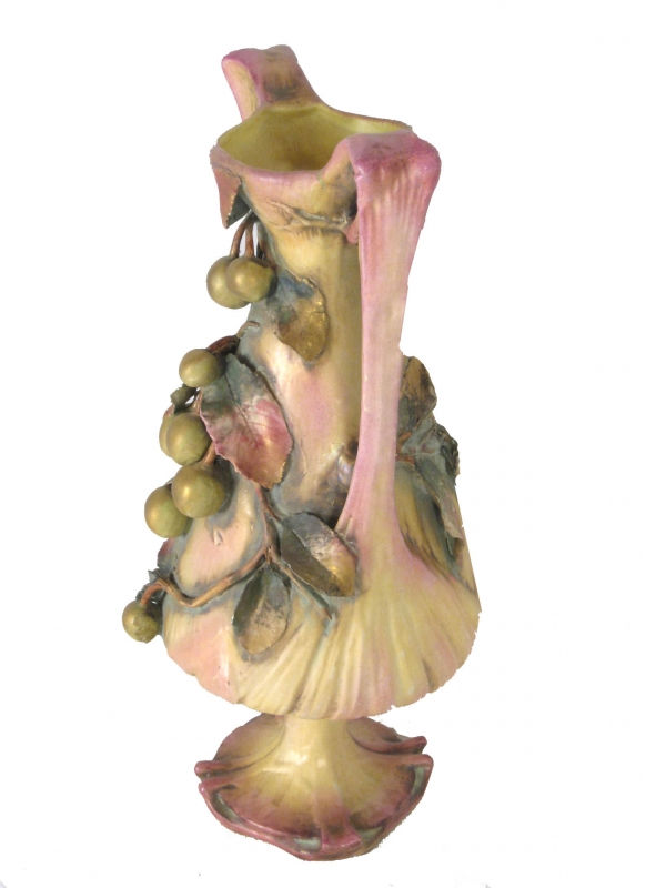 Thumbnail: Stunning Double Handled Art Nouvau Vase