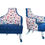 Thumbnail: 1960s Vintage Christian Lacroix Inspired Cobalt Butterfly Accent Chairs - a Pair