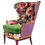 Thumbnail: 1920s Vintage Victorian Wingback Accent Chair