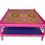 Thumbnail: Faux Bamboo Chippendale Square Coffee Table, Hot Pink
