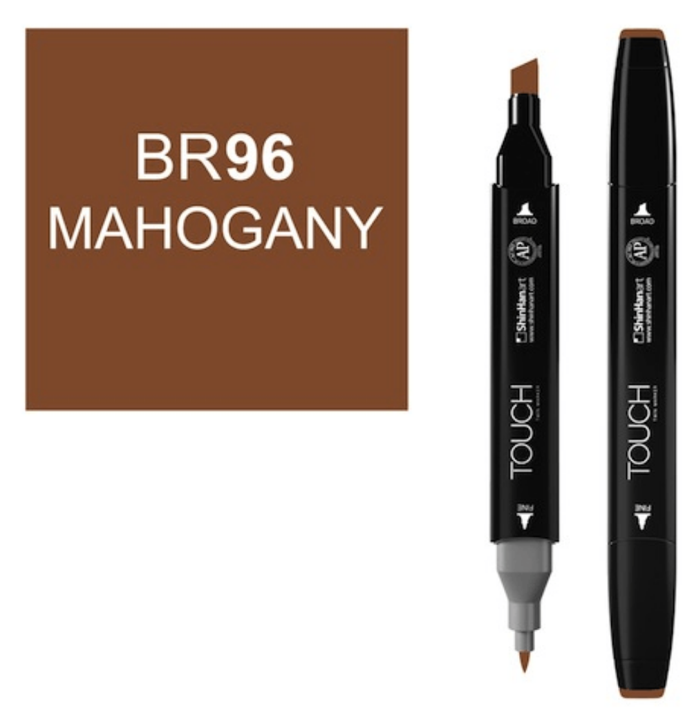 Touch Marker BR96 MAHOGANY