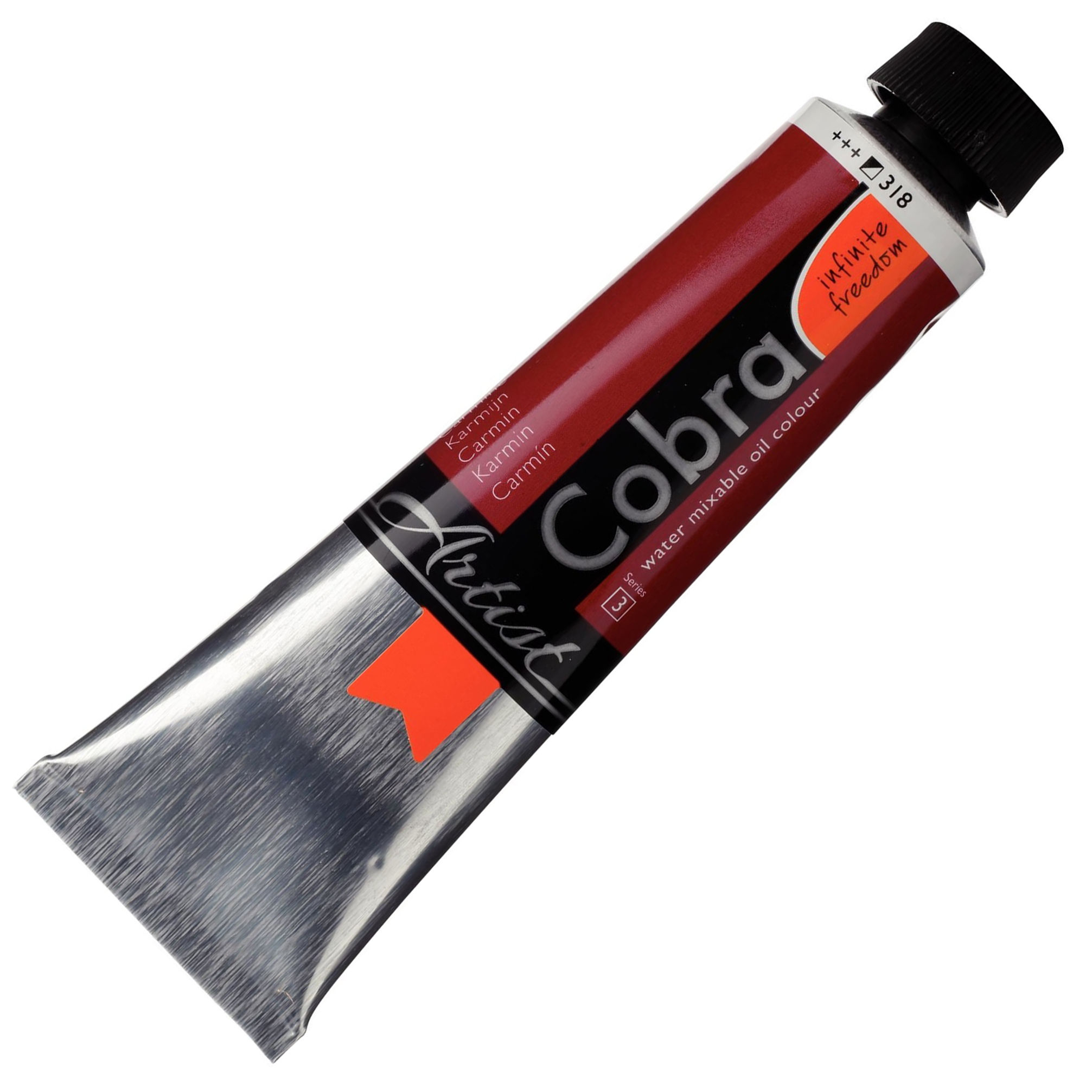 COBRA ARTIST Huile diluable à l'eau Carmin S3-318