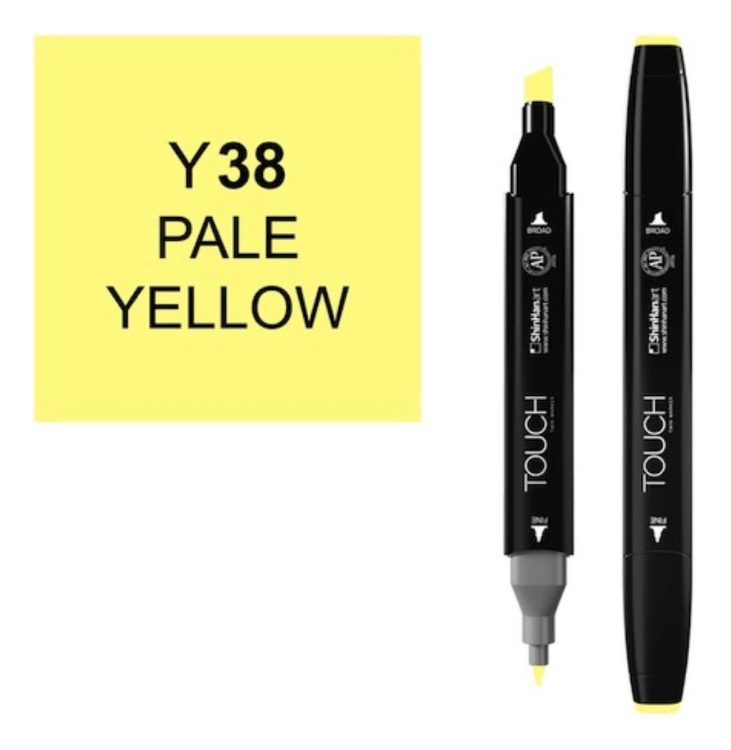 Touch marker Y38 PALE YELLOW