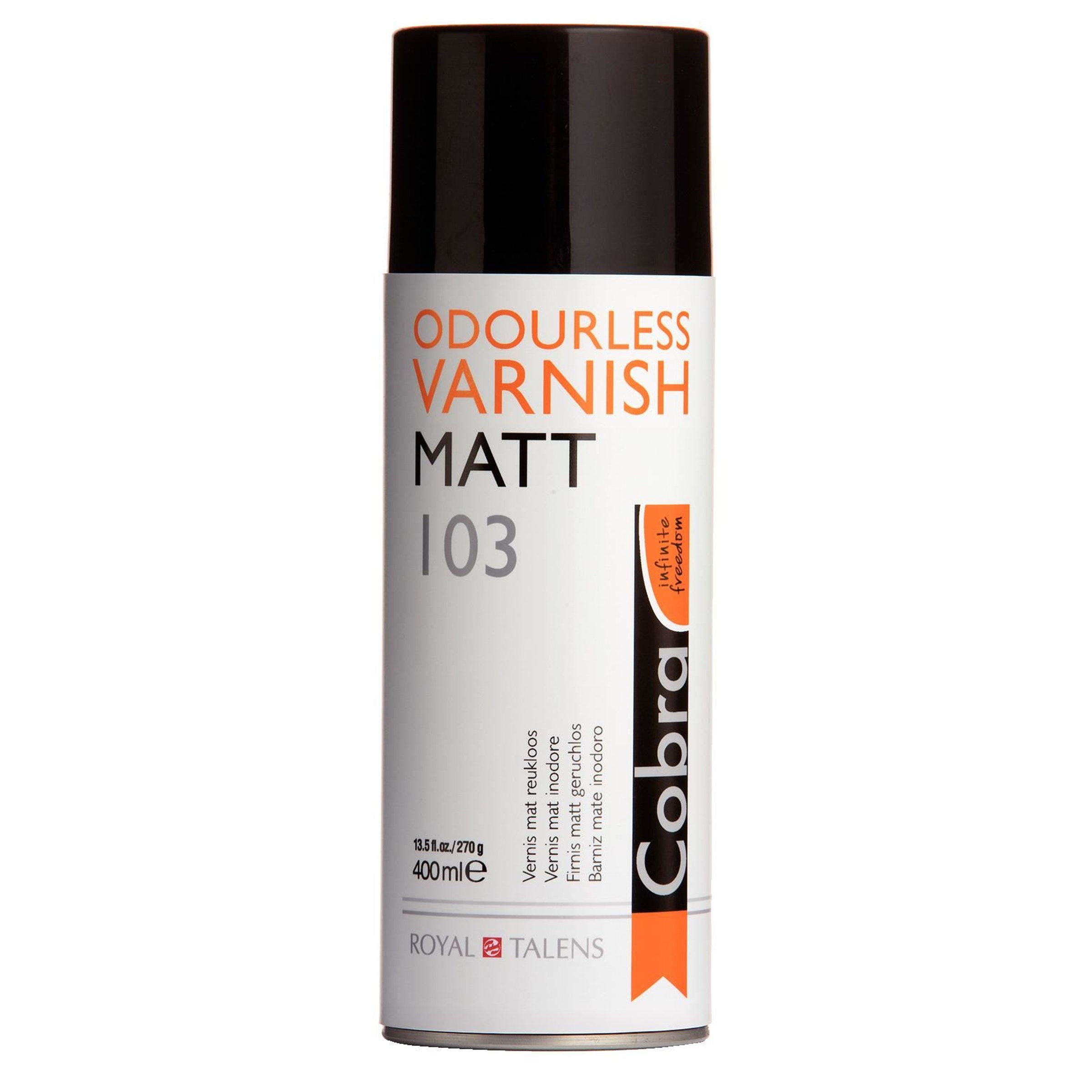 Vernis à tableau Cobra Mat Spray 400ml