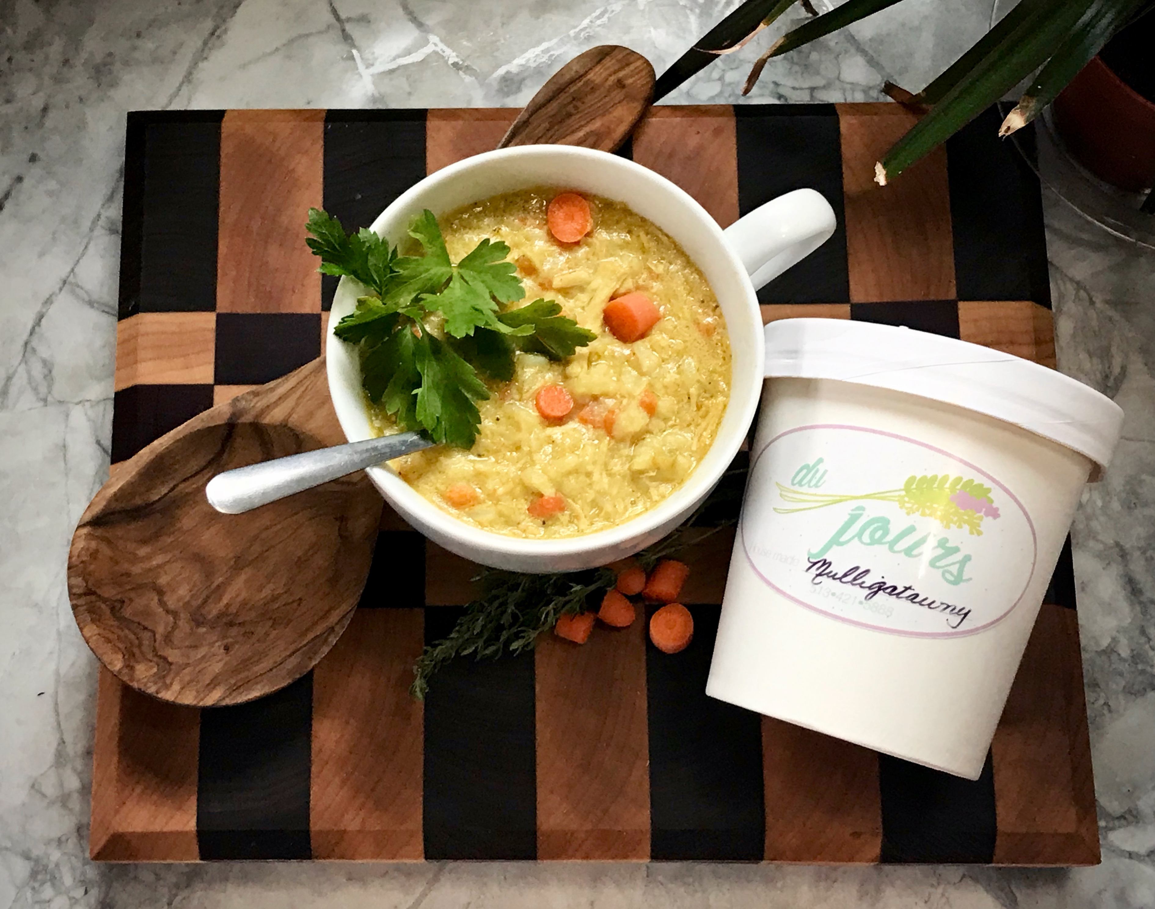 Arranged Food and Objects